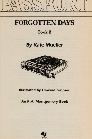 Cover of Forgotten Days