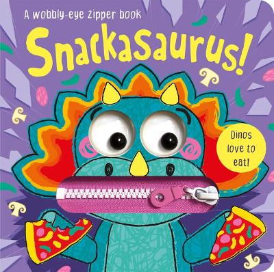 Book cover for Snackasaurus!