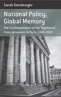 Book cover for National Policy, Global Memory