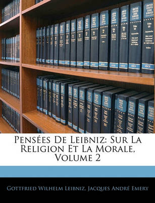 Book cover for Pensees de Leibniz