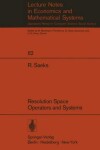 Book cover for Resolution Space, Operators and Systems