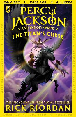 Book cover for Percy Jackson and the Titan's Curse (Book 3)
