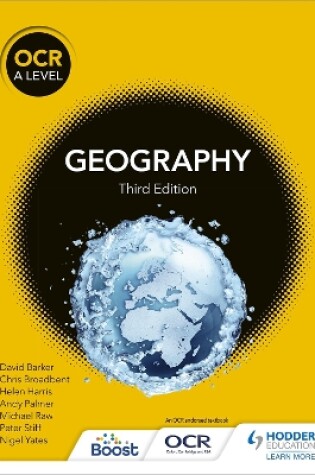 Cover of OCR A Level Geography Third Edition