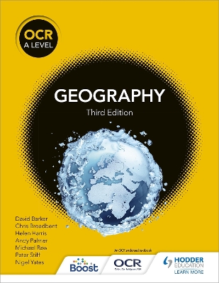Book cover for OCR A Level Geography Third Edition