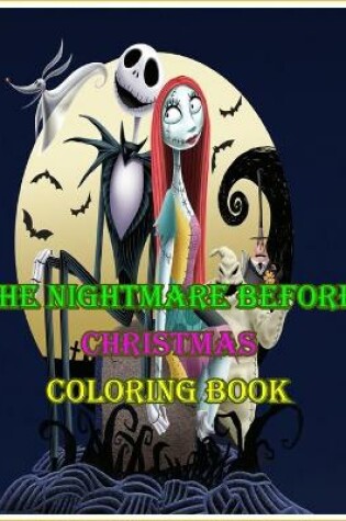 Cover of The Nightmare Before Christmas Coloring Book