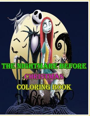 Book cover for The Nightmare Before Christmas Coloring Book