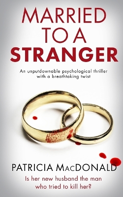Book cover for MARRIED TO A STRANGER an unputdownable psychological thriller with a breathtaking twist