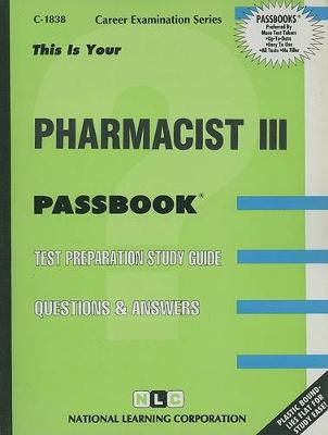 Book cover for Pharmacist III