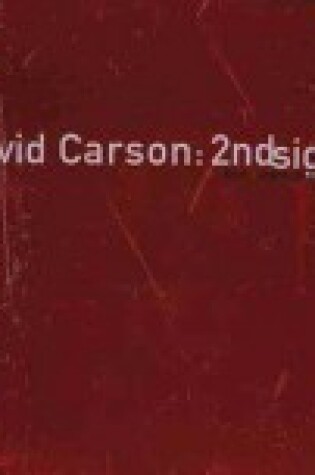 Cover of David Carson 2ndsight