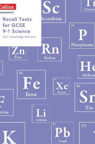 Cover of Recall Tests for GCSE 9-1 Science