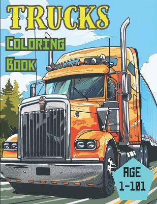 Book cover for Trucks Colour Book