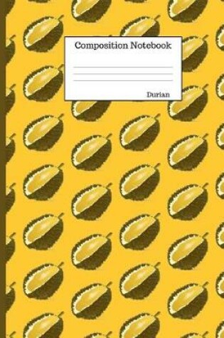 Cover of Durian Composition Notebook