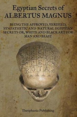 Cover of Egyptian Secrets of Albertus Magnus