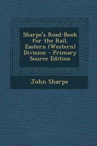 Cover of Sharpe's Road-Book for the Rail, Eastern (Western) Division