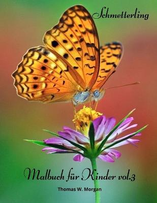 Book cover for Schmetterling Malbuch für Kinder vol.3