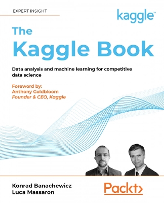 Book cover for The Kaggle Book