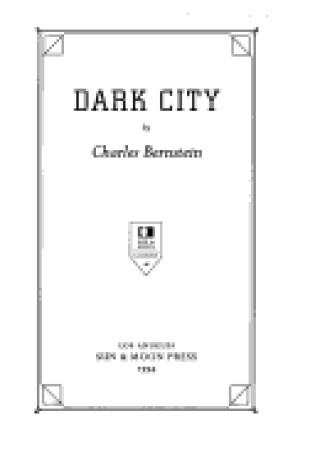 Cover of Dark City