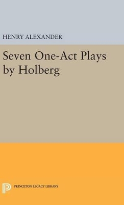 Cover of Seven One-Act Plays by Holberg