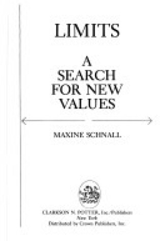 Cover of Limits Search for New Values