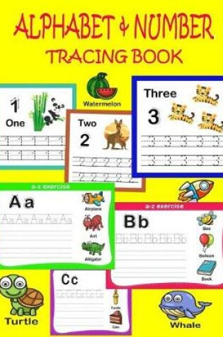 Cover of Alphabet & Number Tracing Book