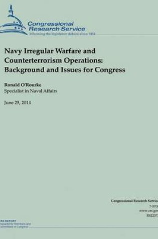Cover of Navy Irregular Warfare and Counterterrorism Operations