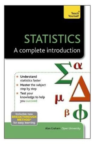 Cover of Statistics: A Complete Introduction: Teach Yourself
