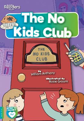 Book cover for The No Kids Club