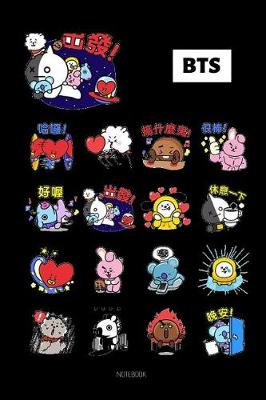 Book cover for All Bt21 Bangtan Boys Kpop Notebook for Girls and Boys