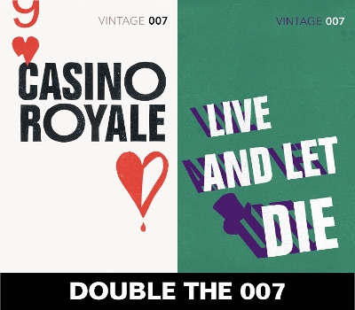 Book cover for Double the 007: Casino Royale and Live and Let Die (James Bond 1&2)