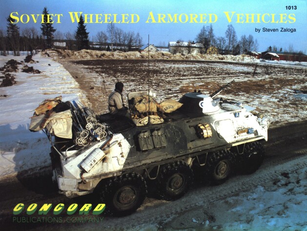 Book cover for Soviet Wheeled Armored Vehicles