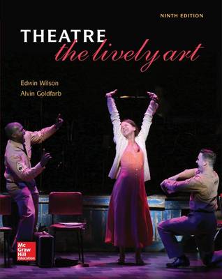 Book cover for Theatre: The Lively Art with Connect Access Card