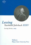 Cover of Lessing Yearbook