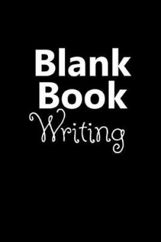 Cover of Blank Book Writing
