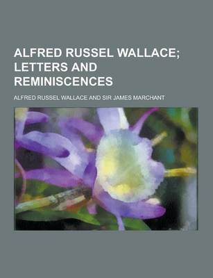 Book cover for Alfred Russel Wallace