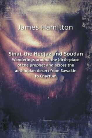 Cover of Sinai, the Hedjaz and Soudan Wanderings around the birth-place of the prophet and across the aethiopian desert from Sawakin to Chartum