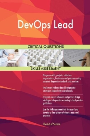 Cover of DevOps Lead Critical Questions Skills Assessment