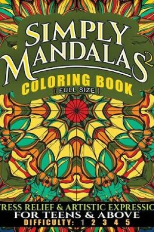 Cover of Simply Mandalas 2 Coloring Book [Full Size]