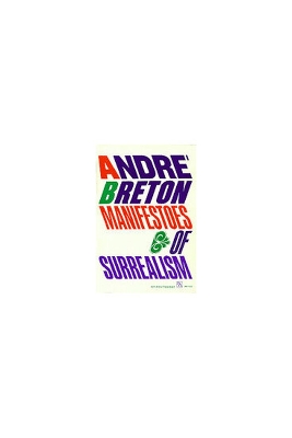 Book cover for Manifestoes of Surrealism
