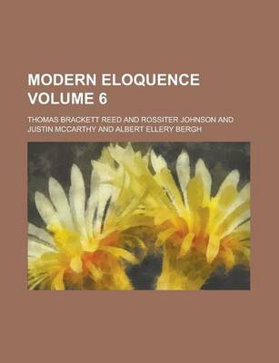 Book cover for Modern Eloquence (Volume 8)