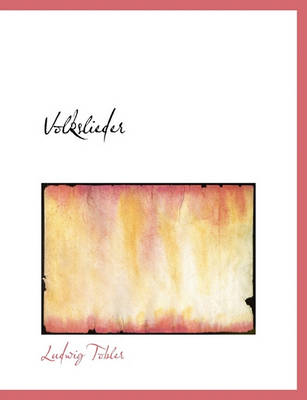 Book cover for Volkslieder