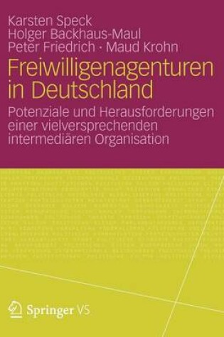 Cover of Freiwilligenagenturen in Deutschland