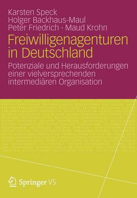 Book cover for Freiwilligenagenturen in Deutschland