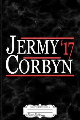 Cover of Jeremy Corbyn Labour Leader Composition Notebook