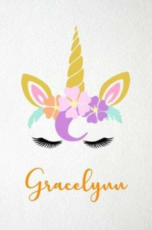 Cover of Gracelynn A5 Lined Notebook 110 Pages