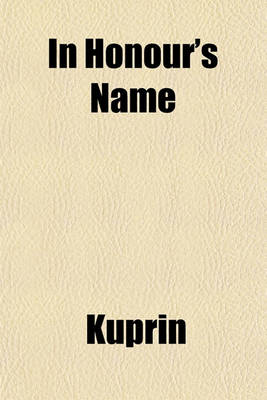 Book cover for In Honour's Name