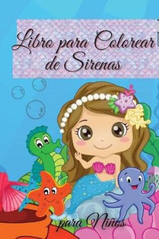 Cover of Libro para Colorear de Sirenas para Niños