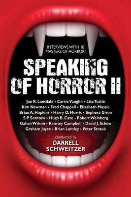 Book cover for Speaking of Horror II