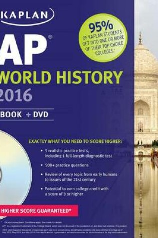 Cover of Kaplan AP World History 2016