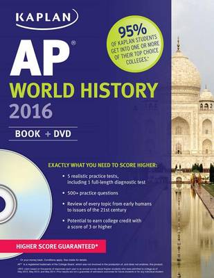 Book cover for Kaplan AP World History 2016