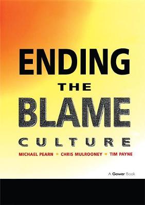 Book cover for Ending the Blame Culture